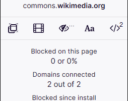 uBlock Origin for Chrome screenshot