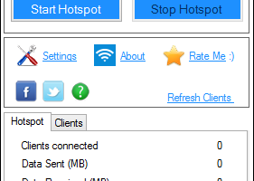 mHotspot screenshot