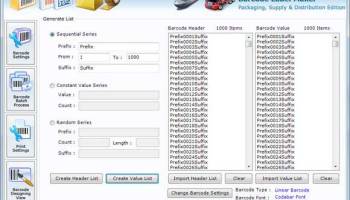 Barcode for Supply Distribution Industry screenshot