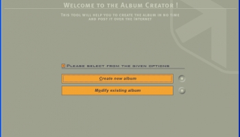 AlbumCreator Lite screenshot