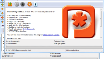 Passcovery Suite screenshot