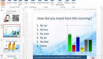 Mentometer Plugin for PowerPoint screenshot