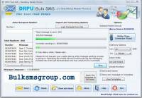 Bulk SMS BlackBerry screenshot