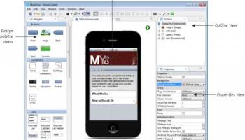 MyEclipse Enterprise Workbench (formerly MobiOne Design Center) screenshot