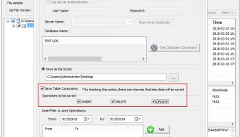 Aryson SQL Log Analyzer screenshot