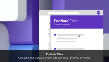 EndNote Click screenshot