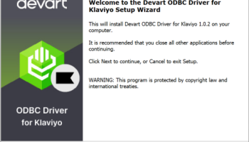 Klaviyo ODBC Driver by Devart screenshot