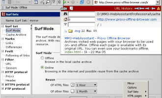 WebAssistant - Proxy Offline Browser screenshot