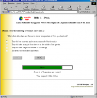 PHPWebQuiz screenshot