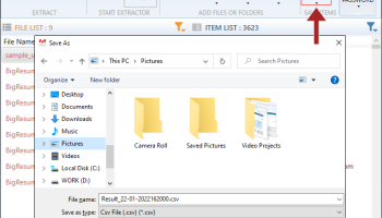 Advanced File Email Extractor screenshot