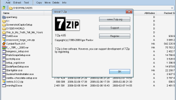 7-Zip for ARM64 screenshot