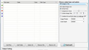 Ailt PPT to TIFF Converter screenshot