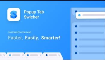 Popup Tab Switcher screenshot