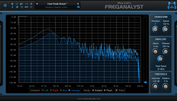 Blue Cat's FreqAnalyst screenshot