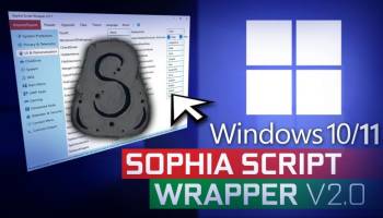 Windows 10 Sophia Script Wrapper screenshot