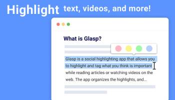 Glasp for Chrome screenshot