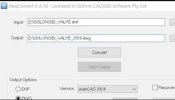 dwgConvert screenshot