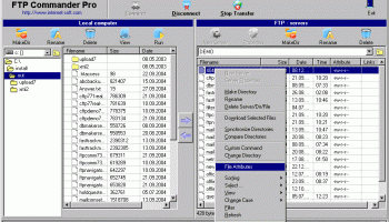 FTP Commander Pro screenshot