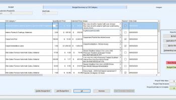 Remodel Cost Control screenshot