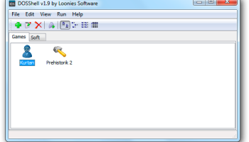 DOSShell portable screenshot