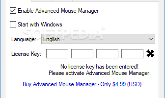 Advanced Mouse Manager screenshot