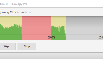 TeraCopy screenshot