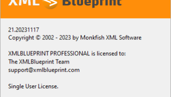 xmlBlueprint screenshot