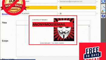 EuropeSoftwares AnonymousEmail screenshot