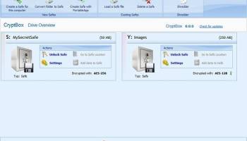 CryptBox screenshot
