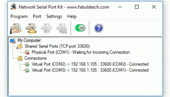 Network Serial Port Kit screenshot