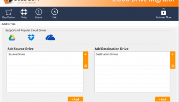 Cloud Drive Migrator screenshot