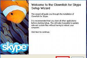 Clownfish for Skype screenshot