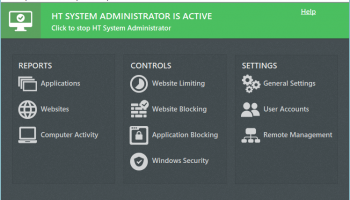 HT System Administrator screenshot