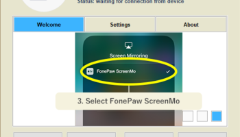 FonePaw ScreenMo screenshot