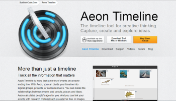 Aeon Timeline screenshot