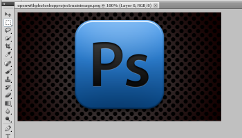 Open With Photoshop screenshot