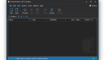 PowerArchiver 2016 screenshot