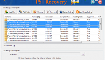 SysInfoTools Advanced Outlook Recovery screenshot