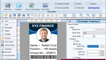 ID Cards Design Software screenshot