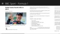 F1 World News Reader screenshot