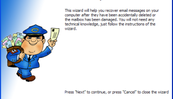 Mail Recovery Express screenshot