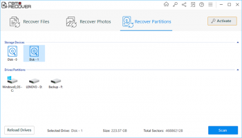 Remo Recover Windows Pro Edition screenshot