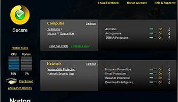 Norton AntiVirus 2010 screenshot