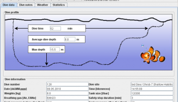 Dive Log Book screenshot