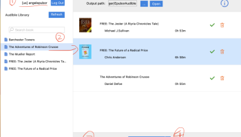 Epubor Audible Converter screenshot