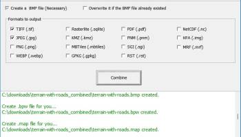 Google Maps Terrain Downloader screenshot