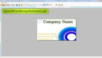 Business Card Software screenshot