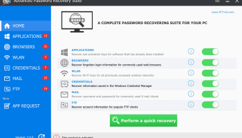 Advanced Password Recovery Suite screenshot