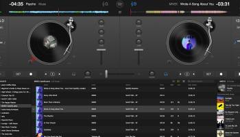 djay Pro for Mac OS X screenshot