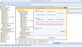 PST to MBOX Converter application screenshot